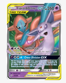 Espeon & Deoxys-gx   Src Data - Espeon And Deoxys Gx, HD Png Download, Transparent PNG